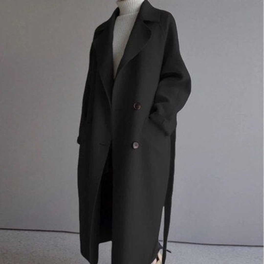 Elmont | Wool-Blend Long Coat