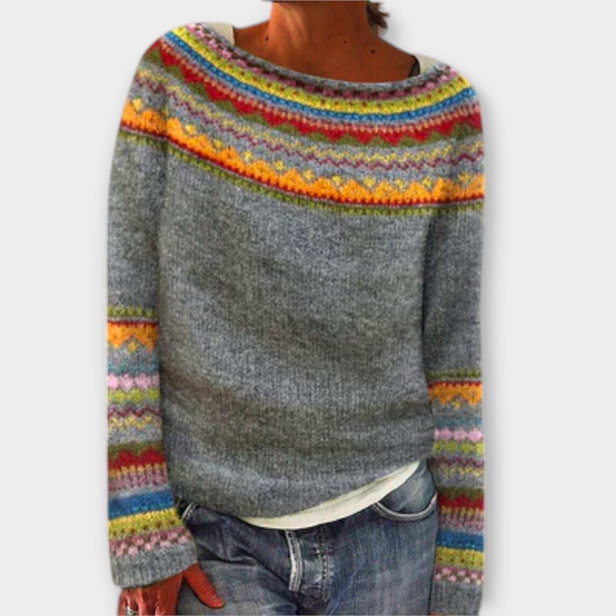 Elmont | Retro Knit Sweater