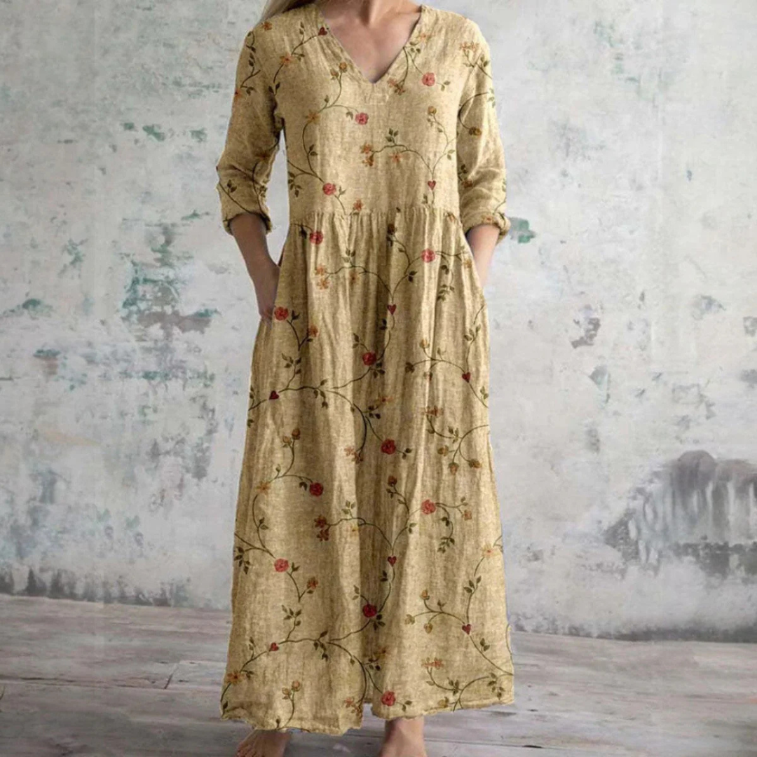 M&H | Floral Print Maxi Dress