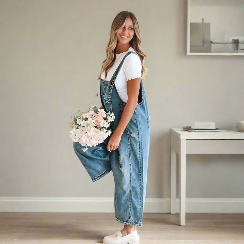 Elmont | Vintage Wash Adjustable Jumpsuit