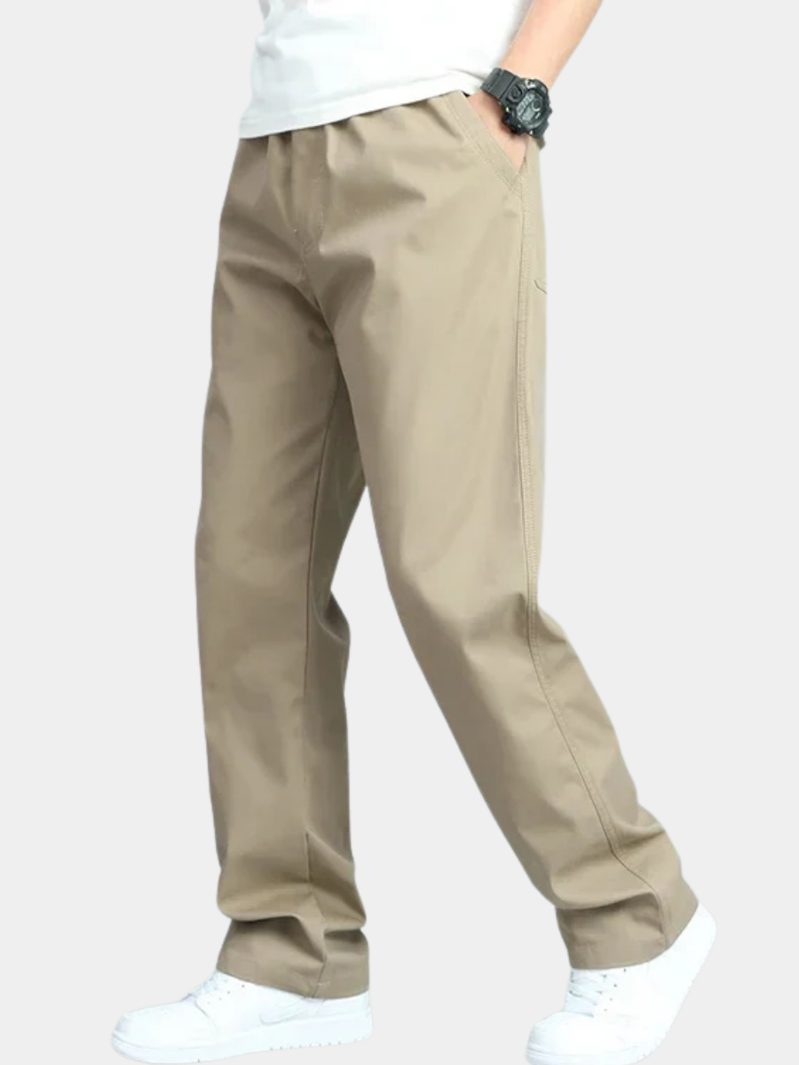 Elmont | Men's Wide-Leg Cotton Pants