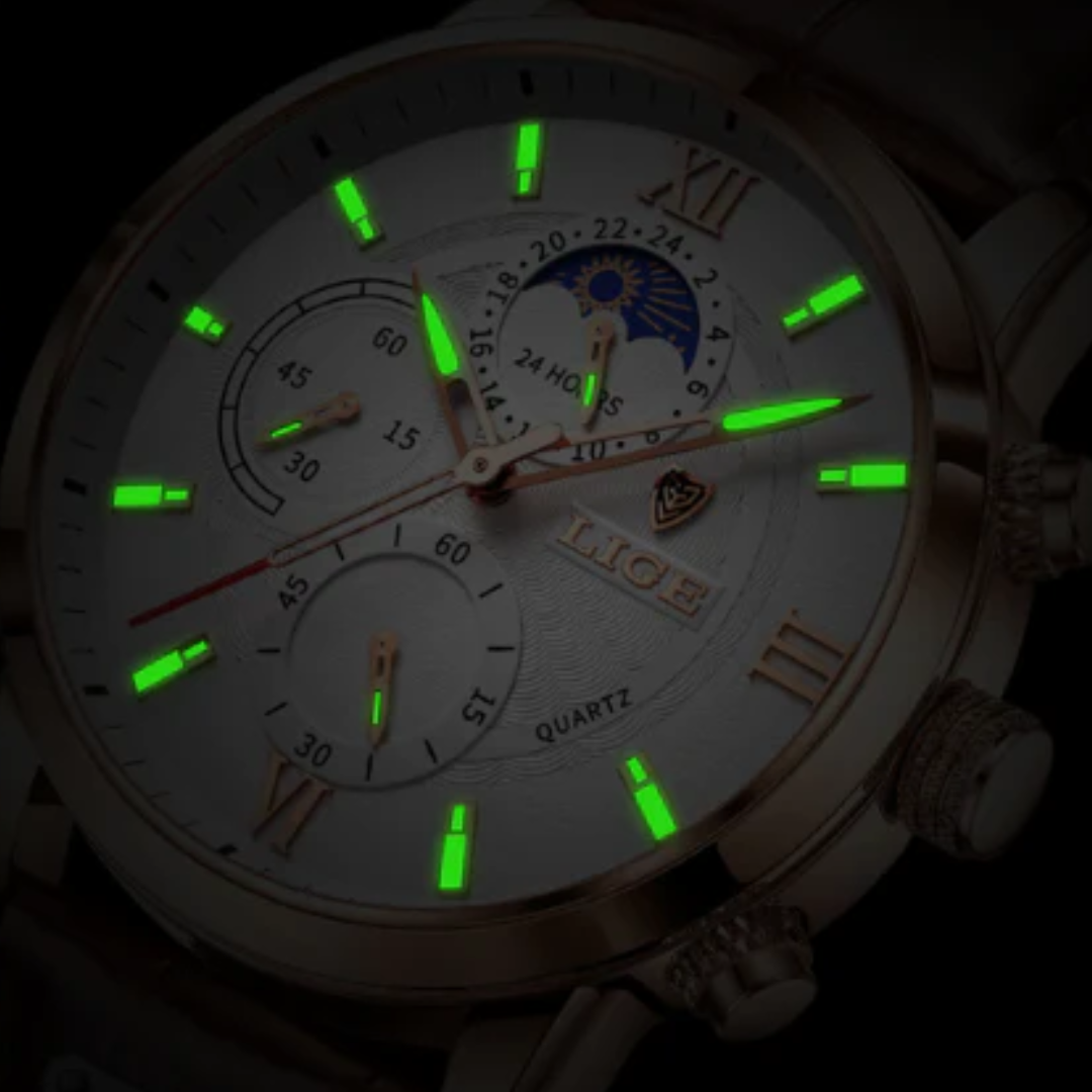 Elmont | Classic Leather Quartz Watch