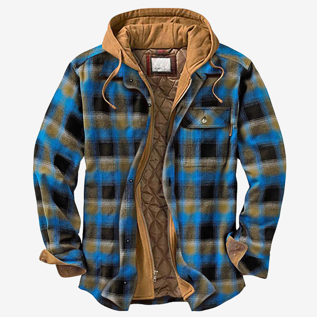 Elmont | Hooded Flannel Jacket