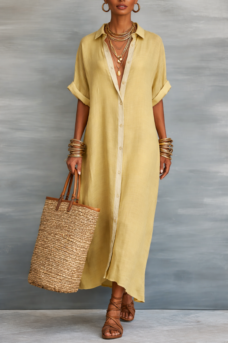 M&H | Minimalist Maxi Dress