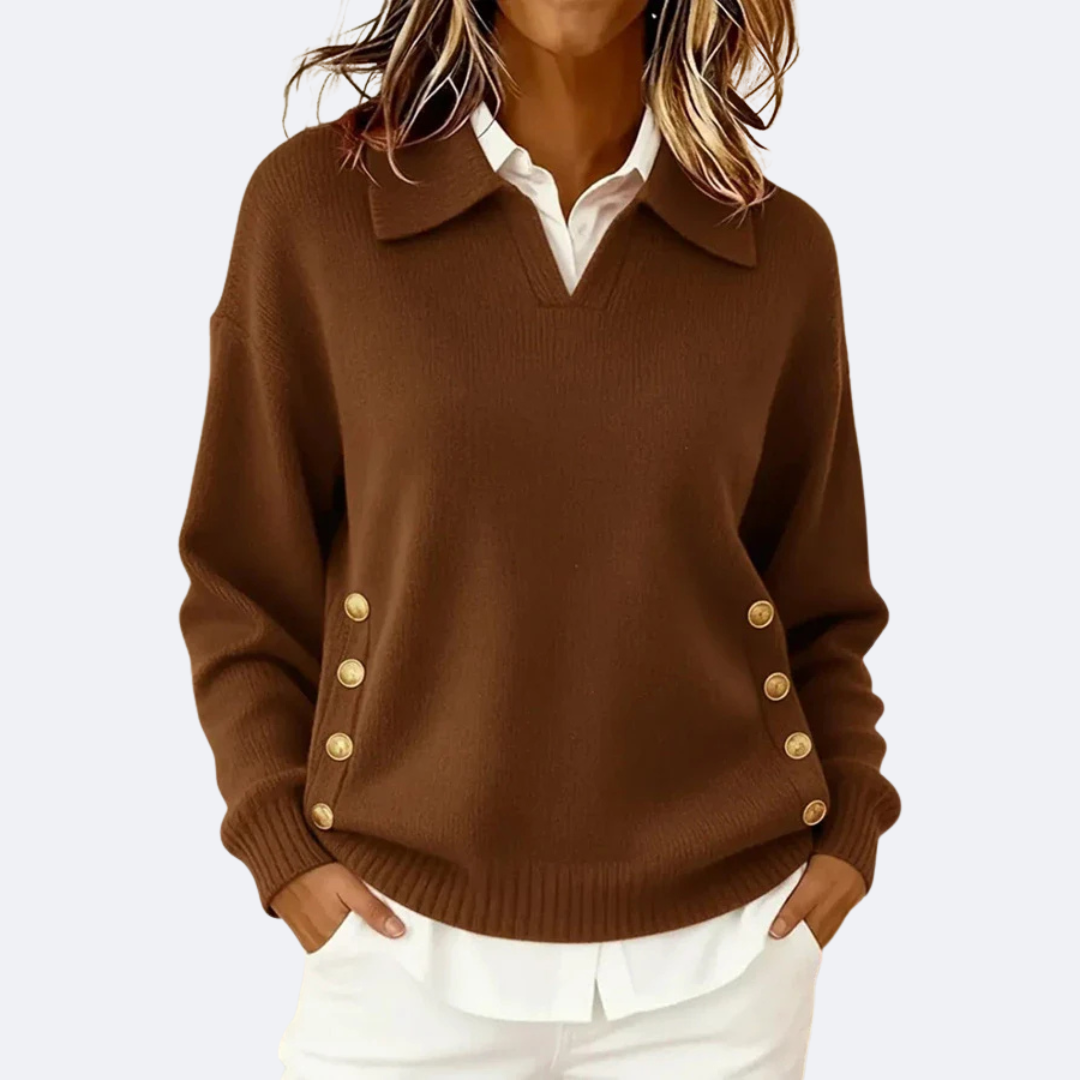 Elmont | Knit Polo Sweater
