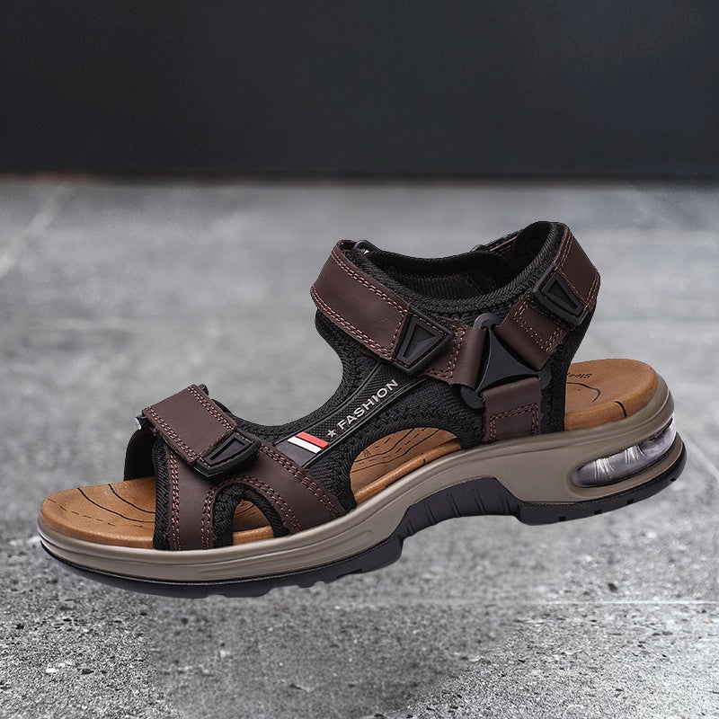 Elmont | Adjustable Leather Sandals