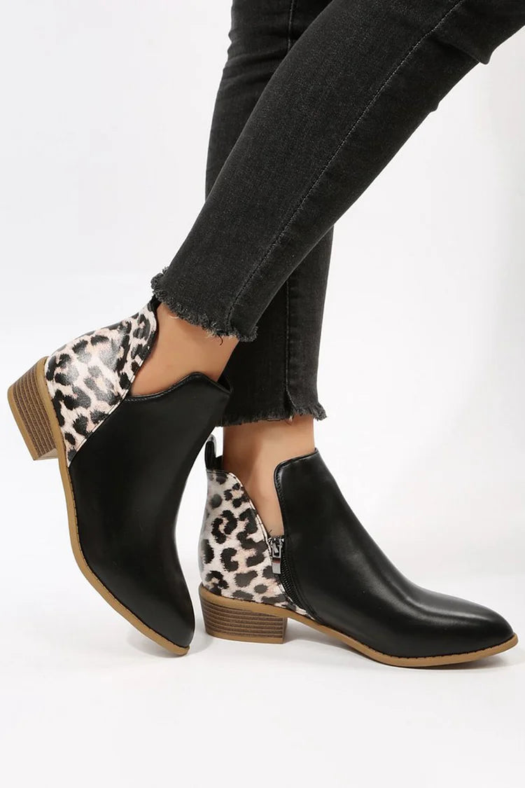 Elmont | Animal Print Chelsea Ankle Boot