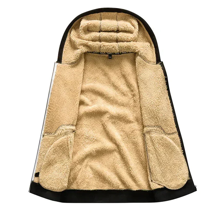 Elmont | Hooded Fleece-Lined Winter Jacket