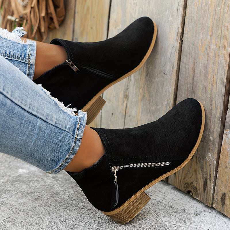 Elmont | Women's Orthopedic Leather Ankle Boots