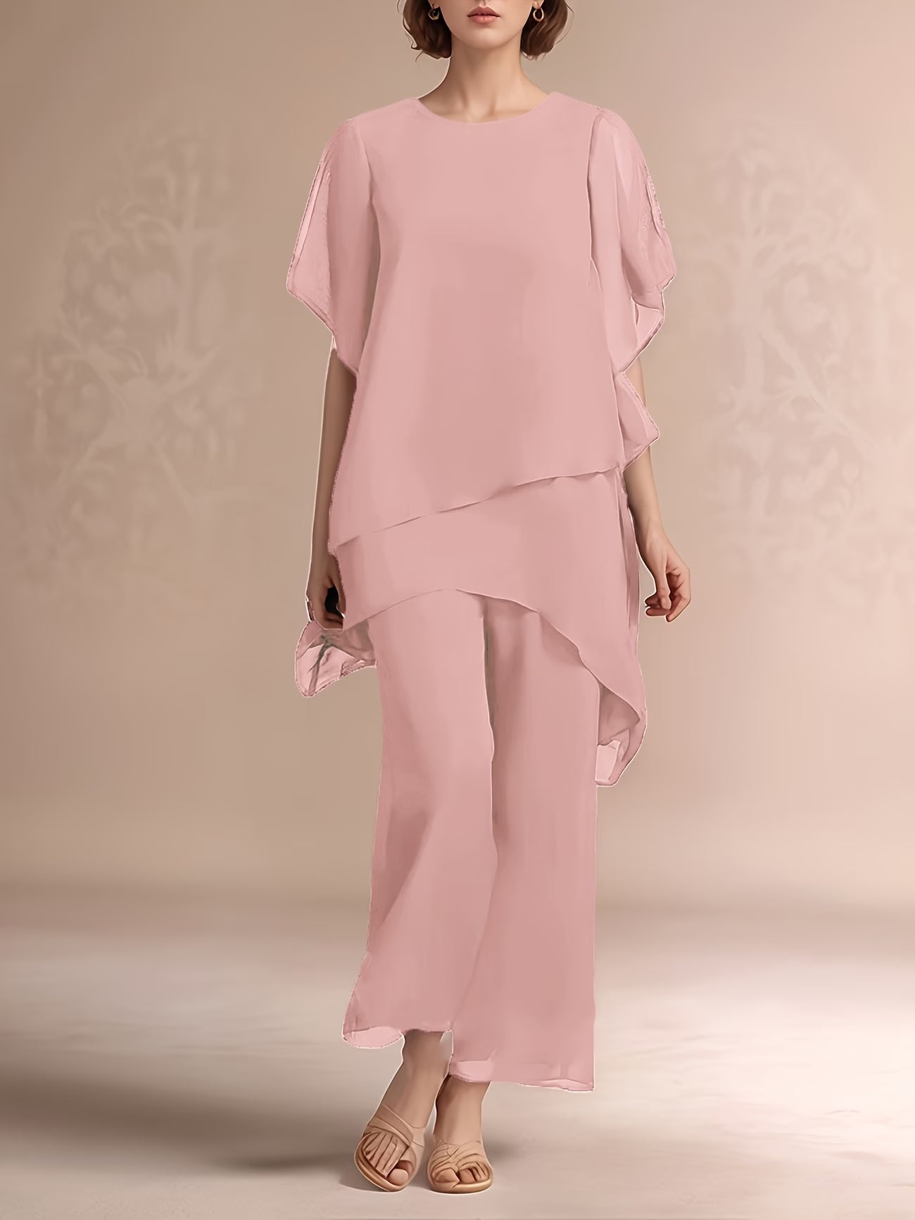 M&H | Chiffon Two-Piece Set