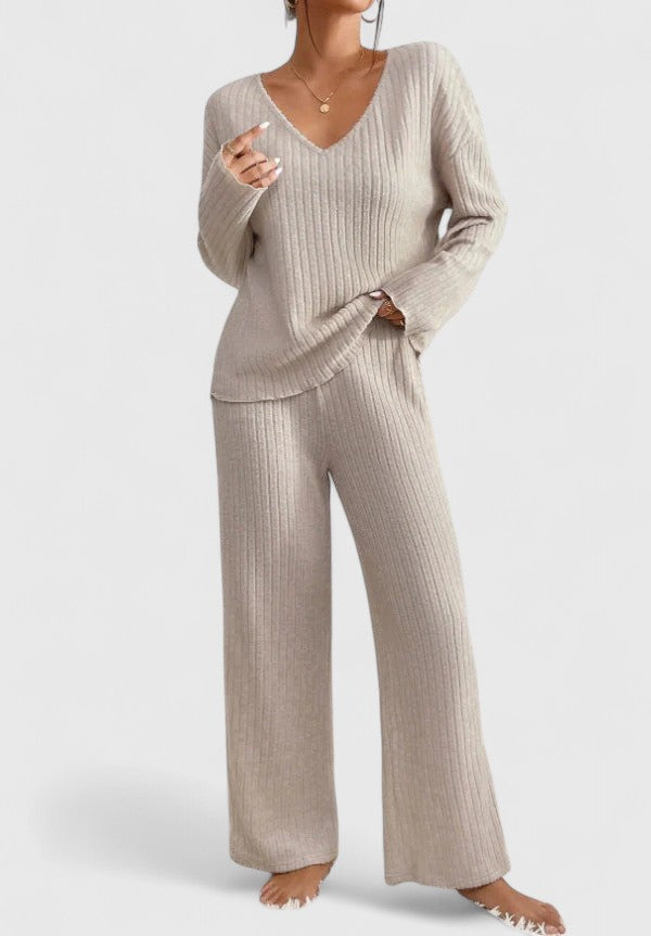 M&H | Ribbed Knit Lounge Set