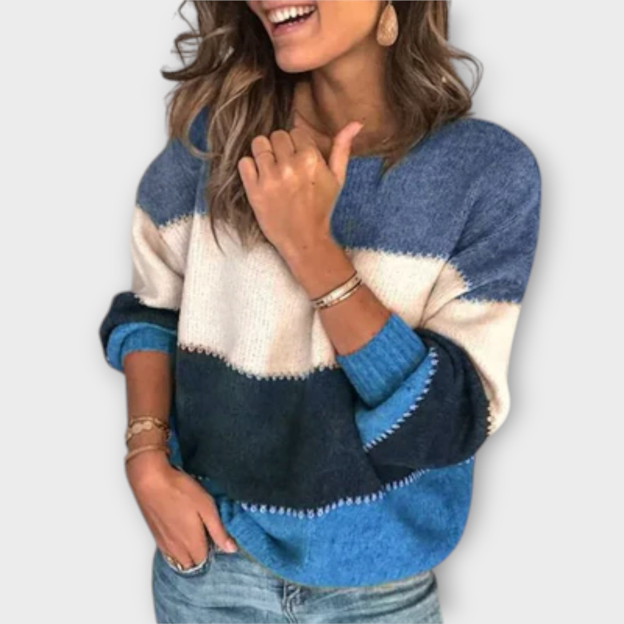 Elmont | Women's Retro Knit Sweater