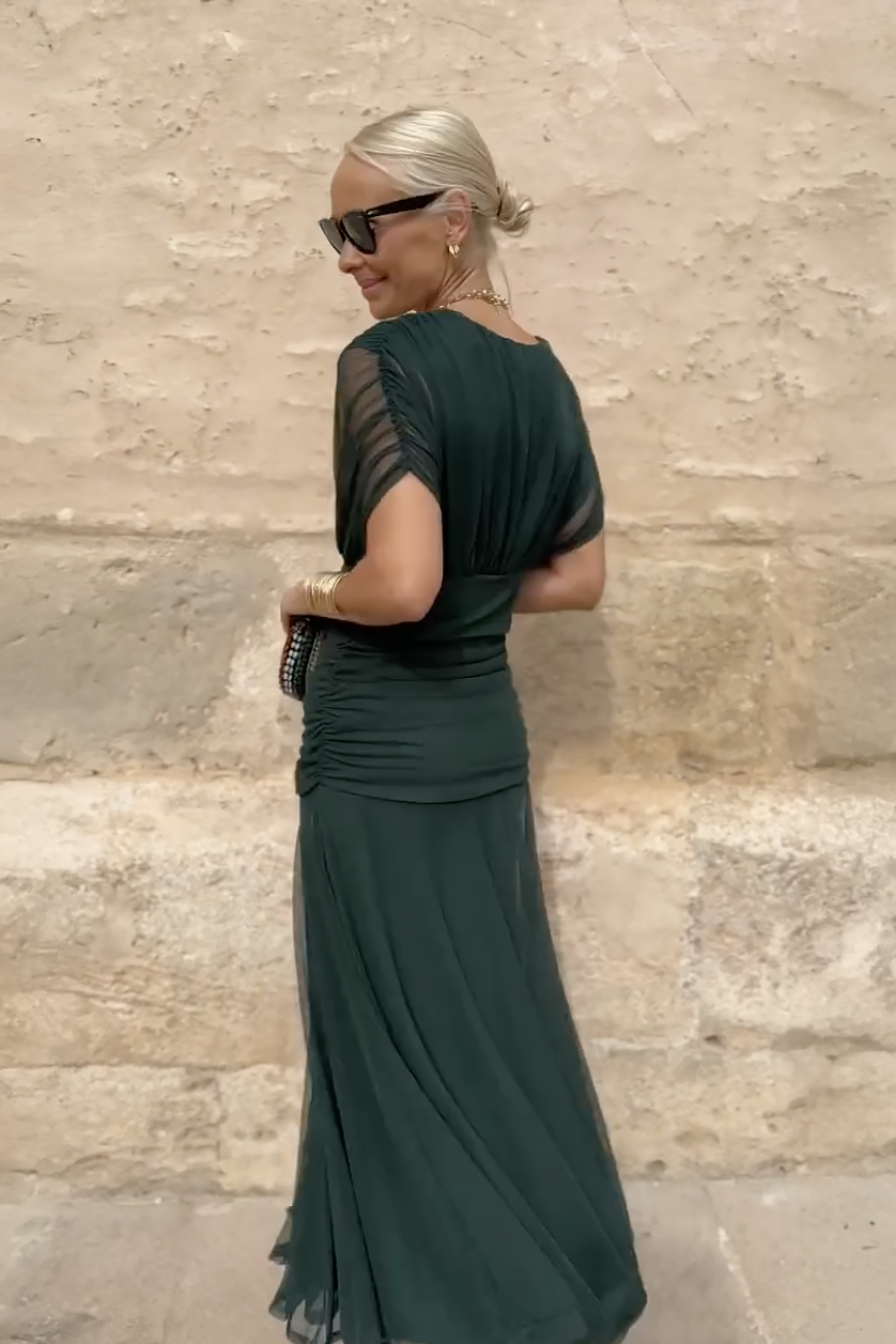 M&H | V-Neck Maxi Dress