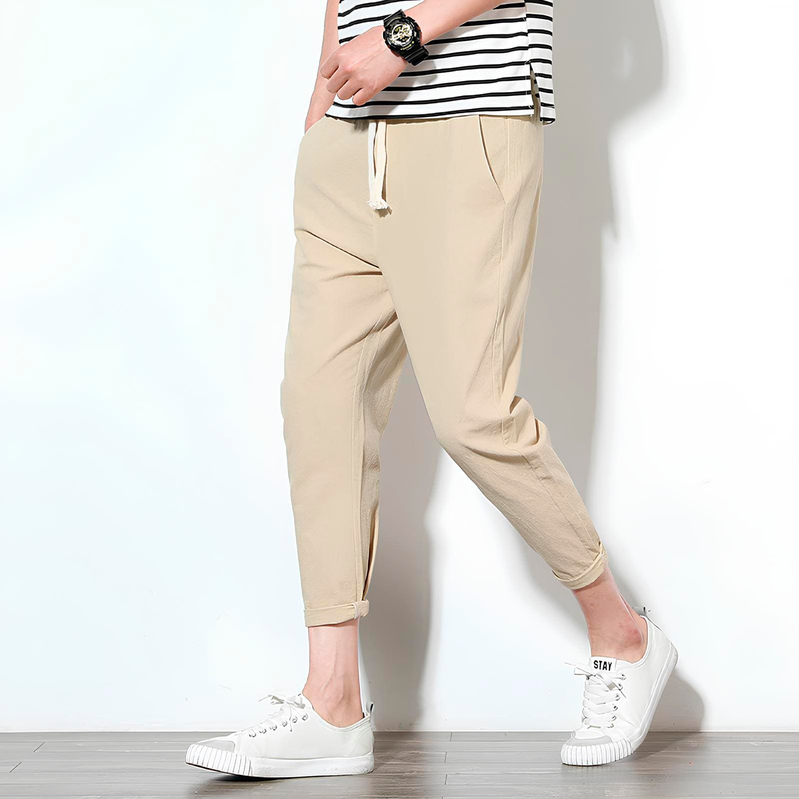 Elmont | Relaxed Fit Cotton Pants