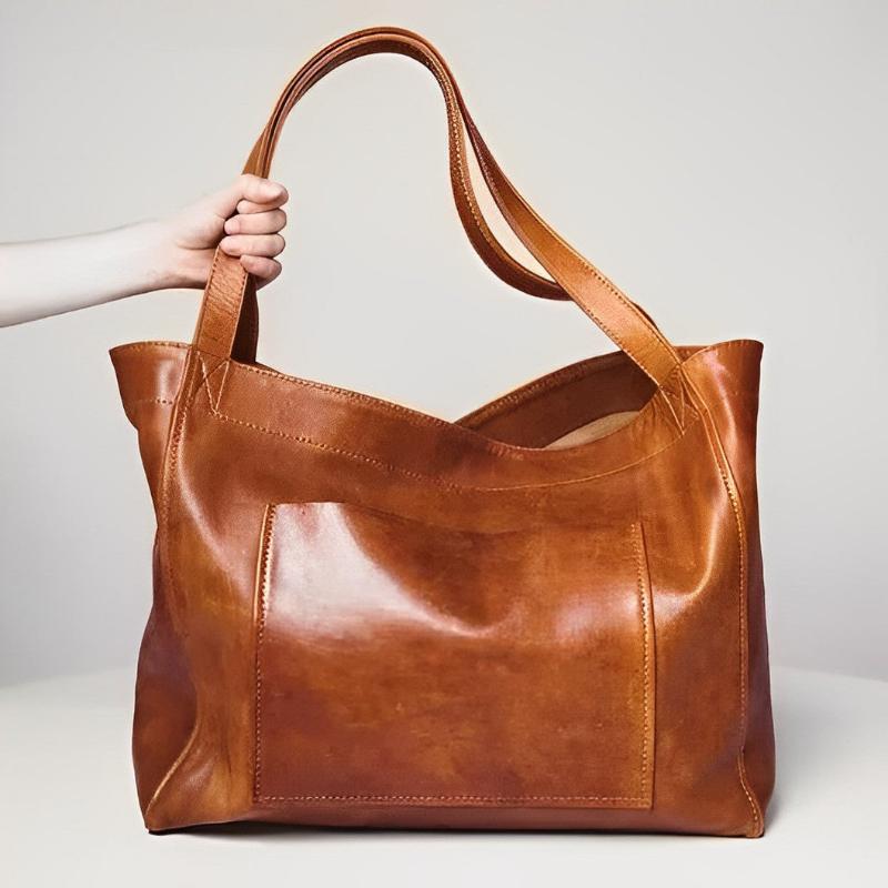 Elmont | Retro PU Leather Handbag