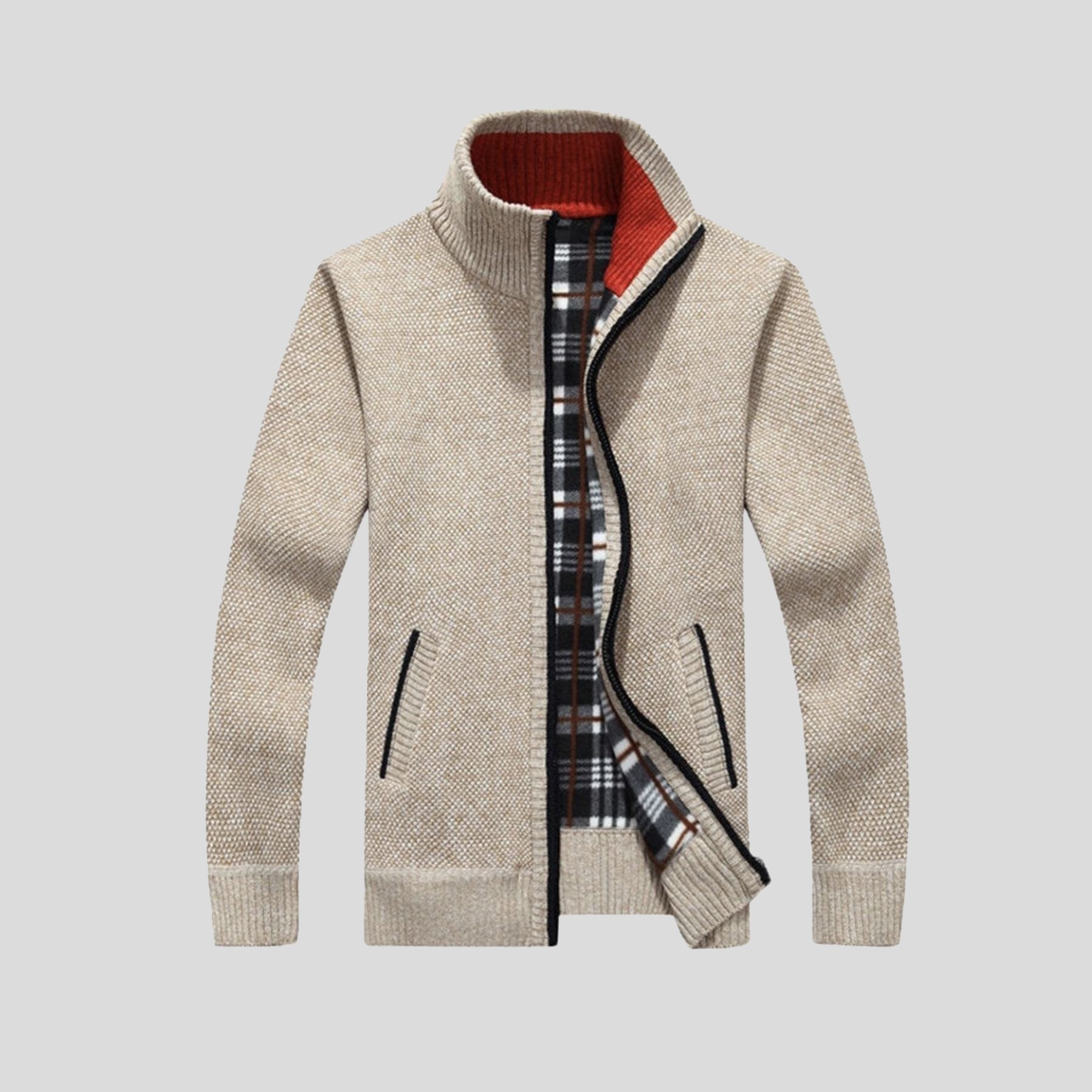 Elmont | Flannel-Lined Fleece Jacket