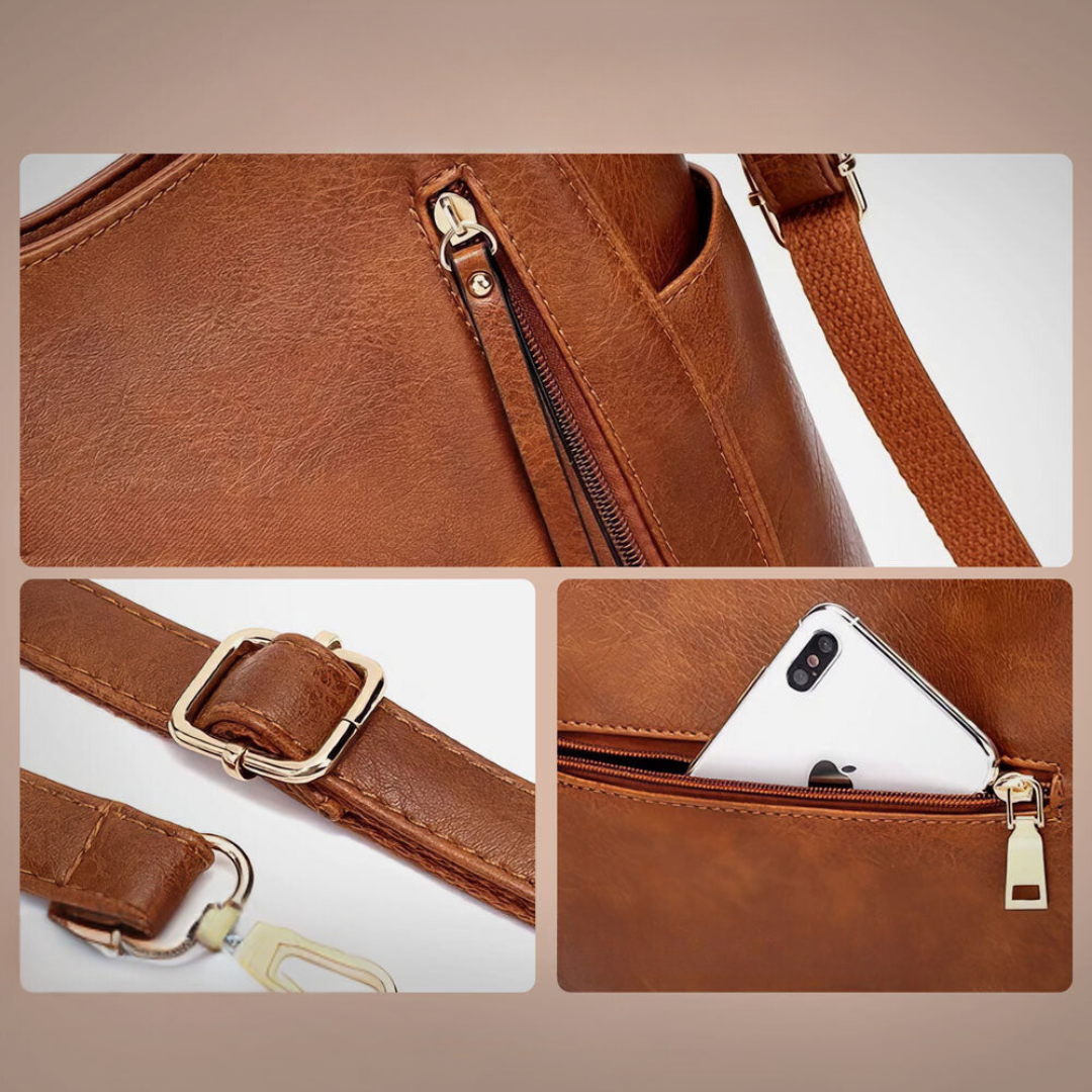 Elmont | PU Leather Shoulder Bag
