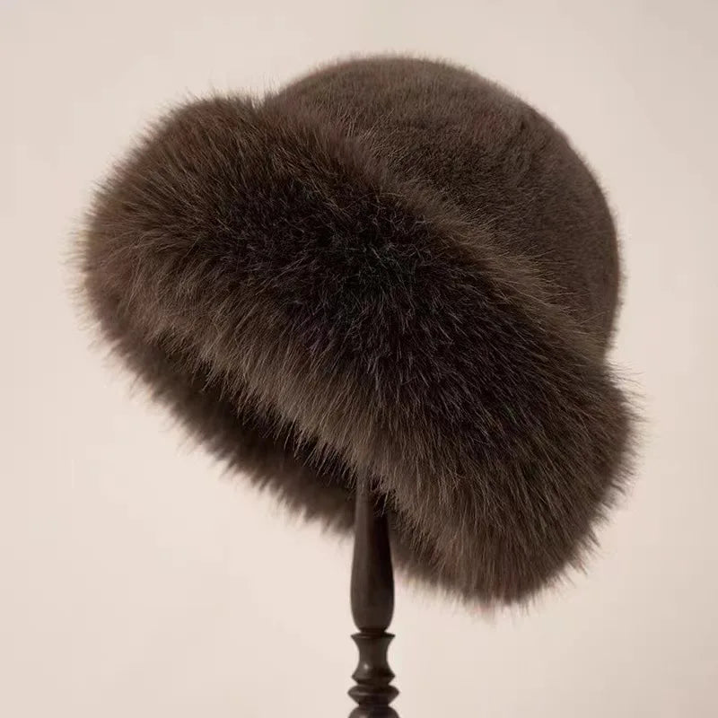 Elmont | Faux Fur Bucket Hat