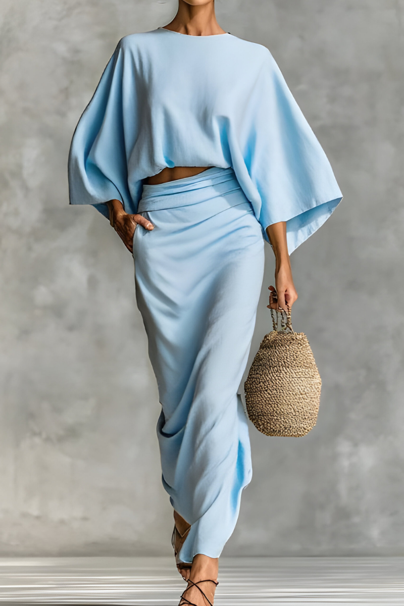 Elmont | Two-Piece Top and Skirt Set