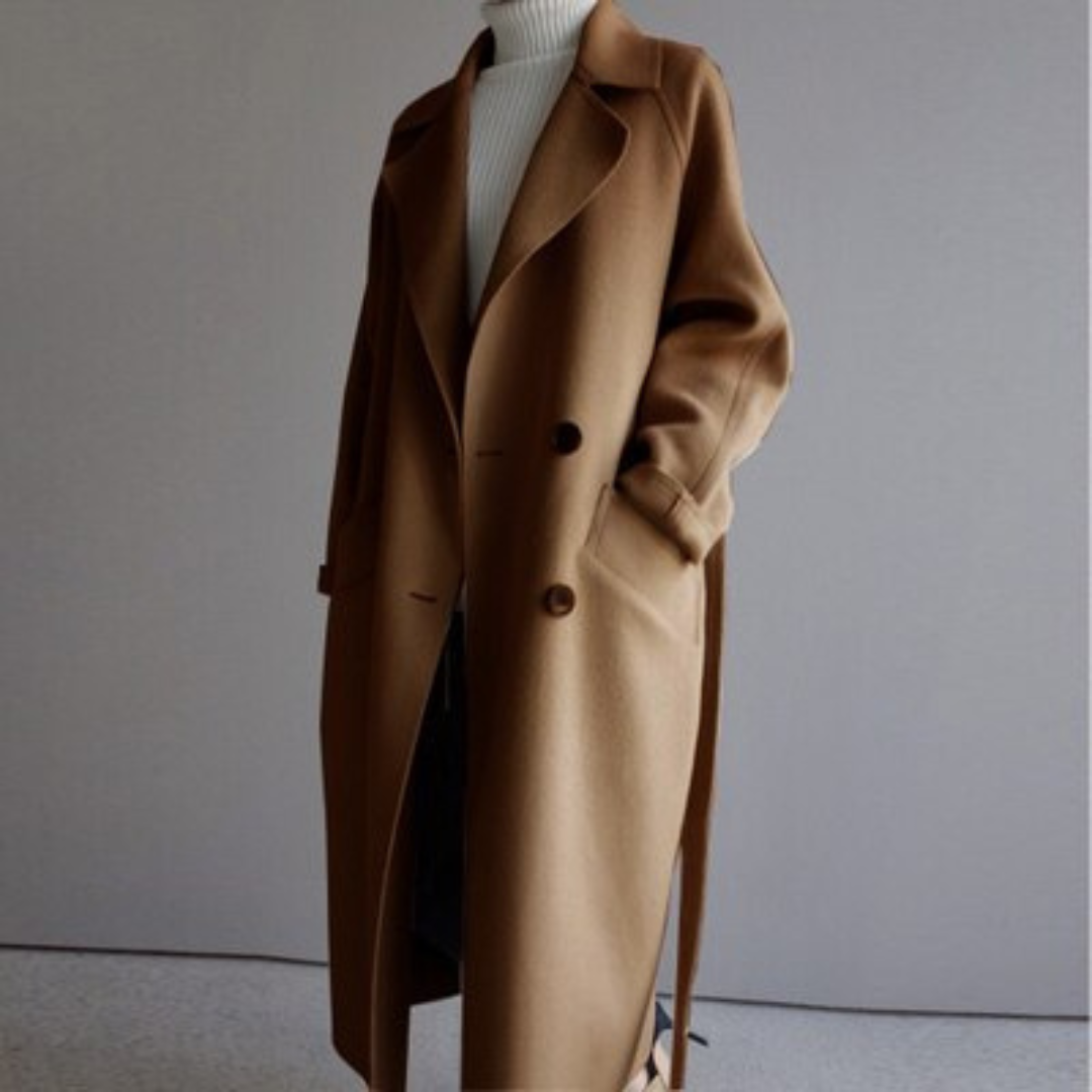 Elmont | Wool-Blend Long Coat