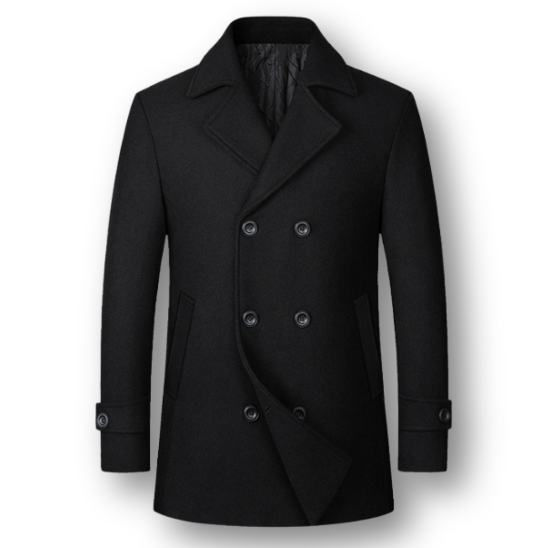 Elmont | Double-Breasted Wool Coat