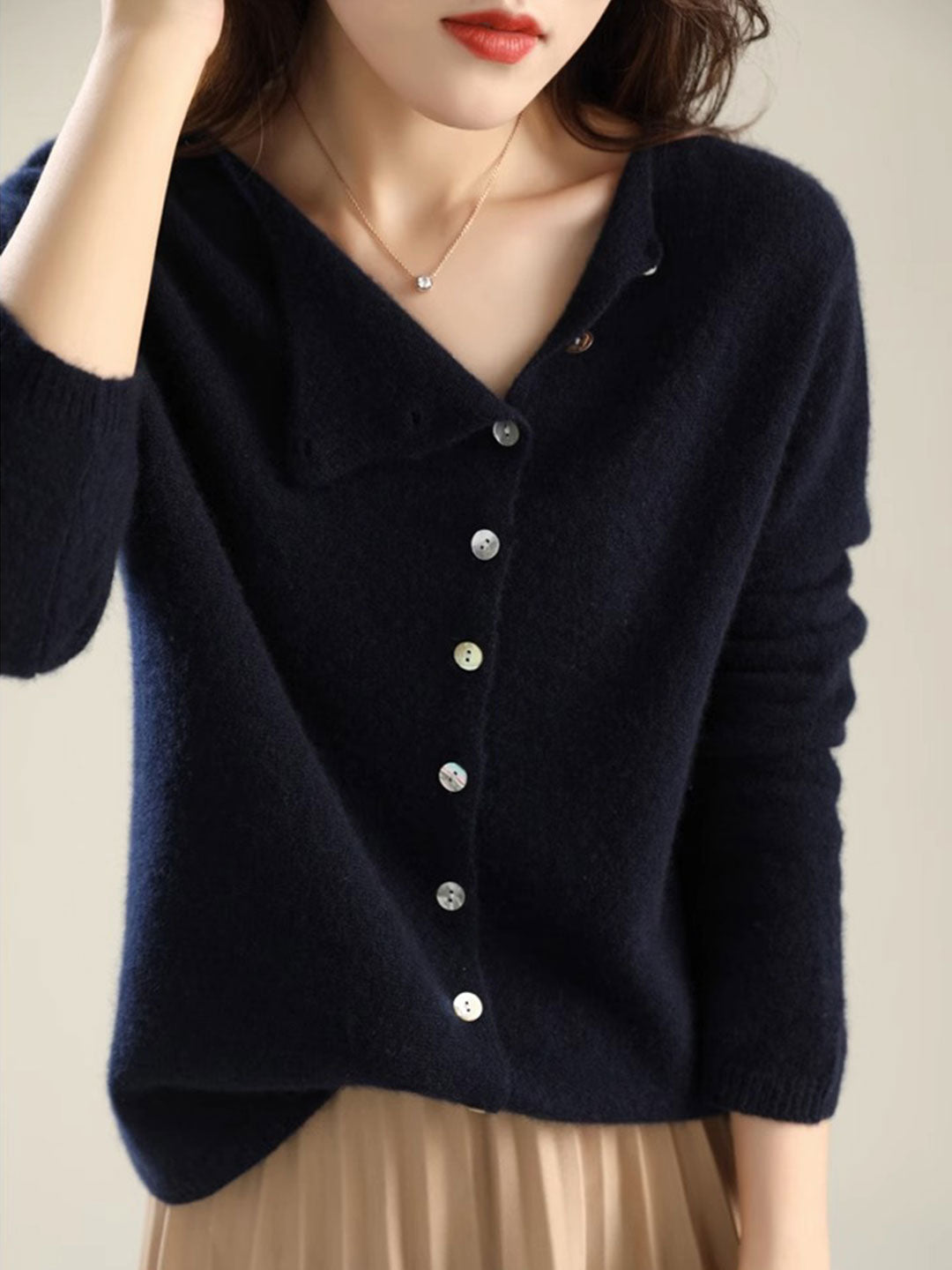 Imani | Button-Front Cardigan