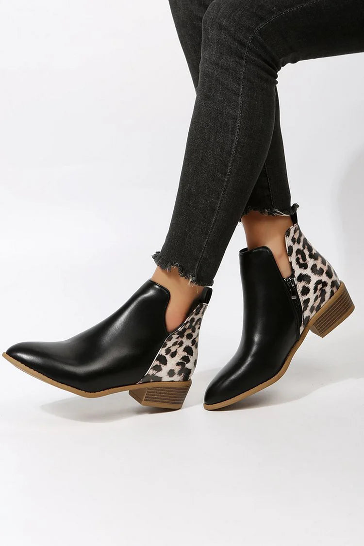 Elmont | Animal Print Chelsea Ankle Boot