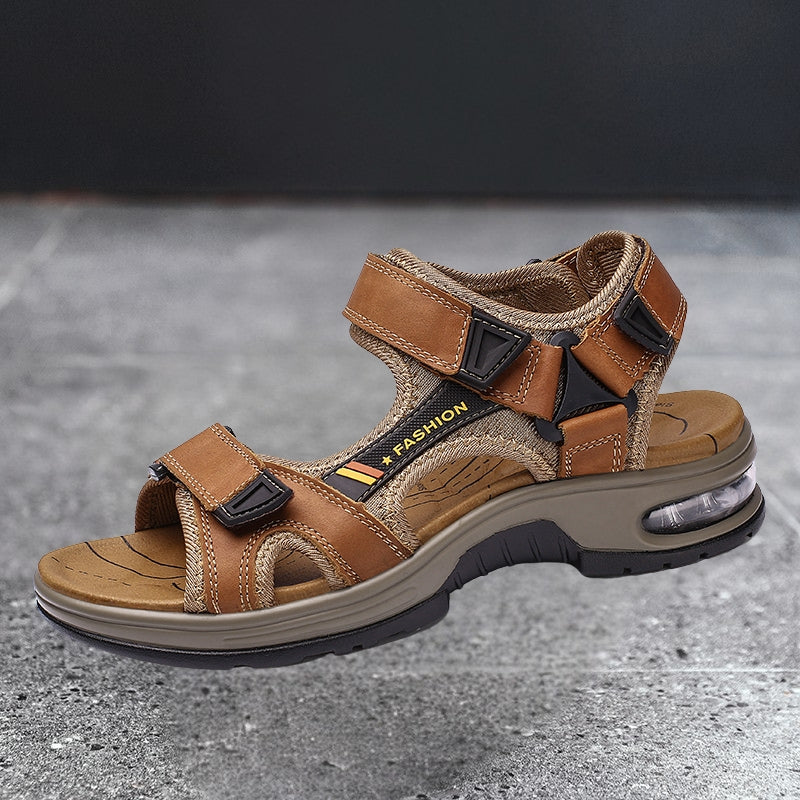 Elmont | Adjustable Leather Sandals