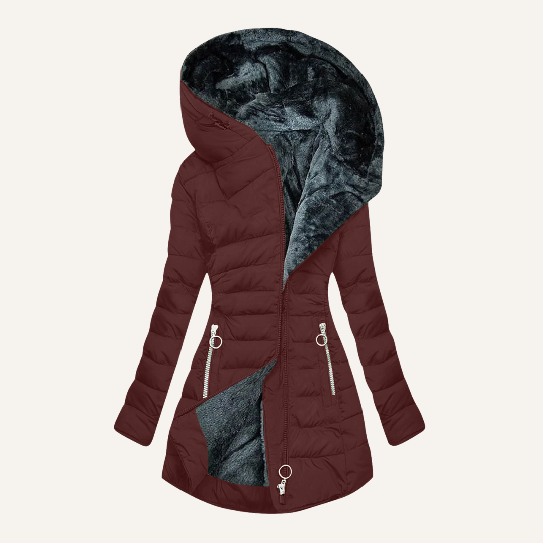 Elmont | Plush-Lined Hooded Winter Coat