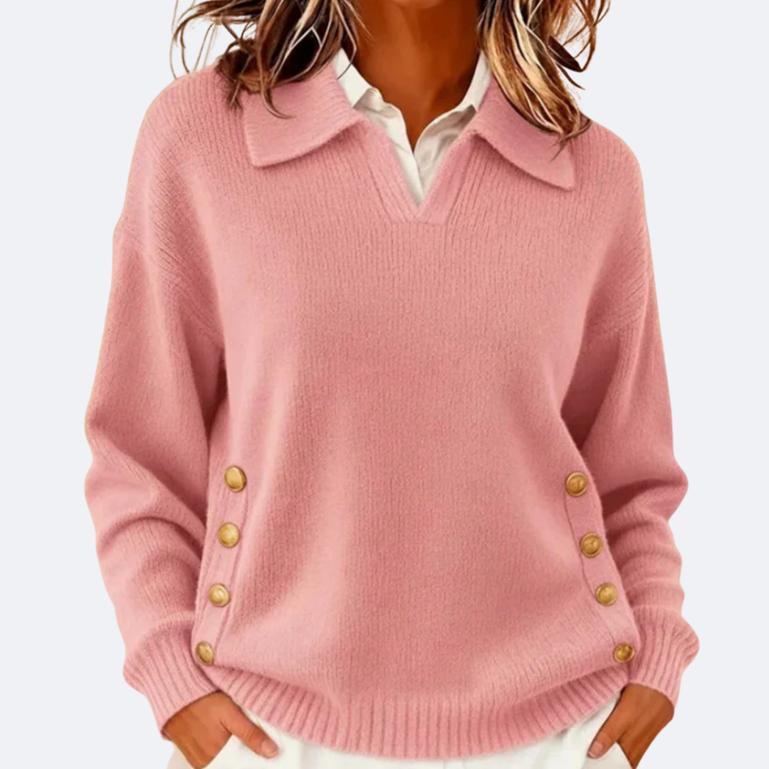 Elmont | Knit Polo Sweater