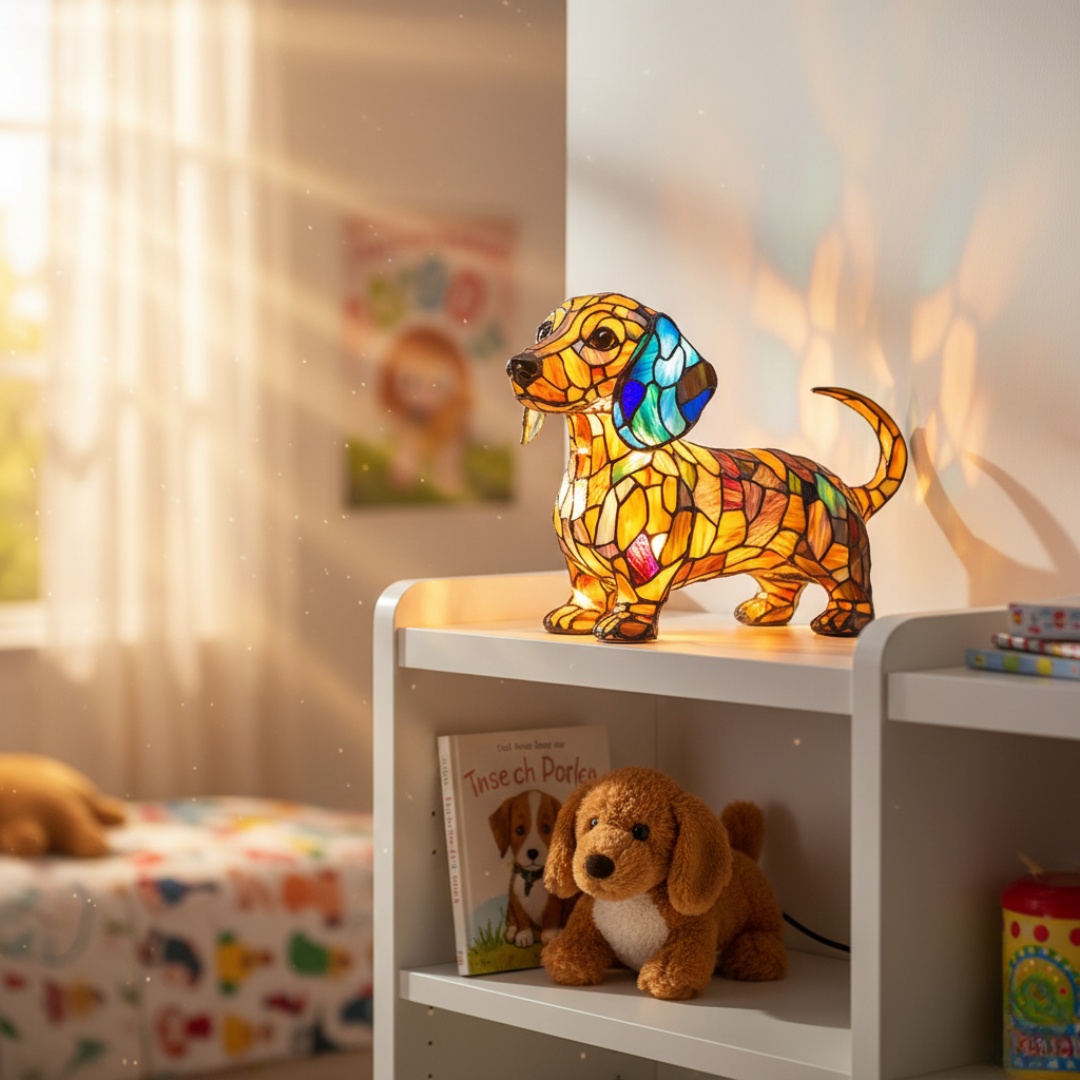 Elmont | Dachshund Table Lamp