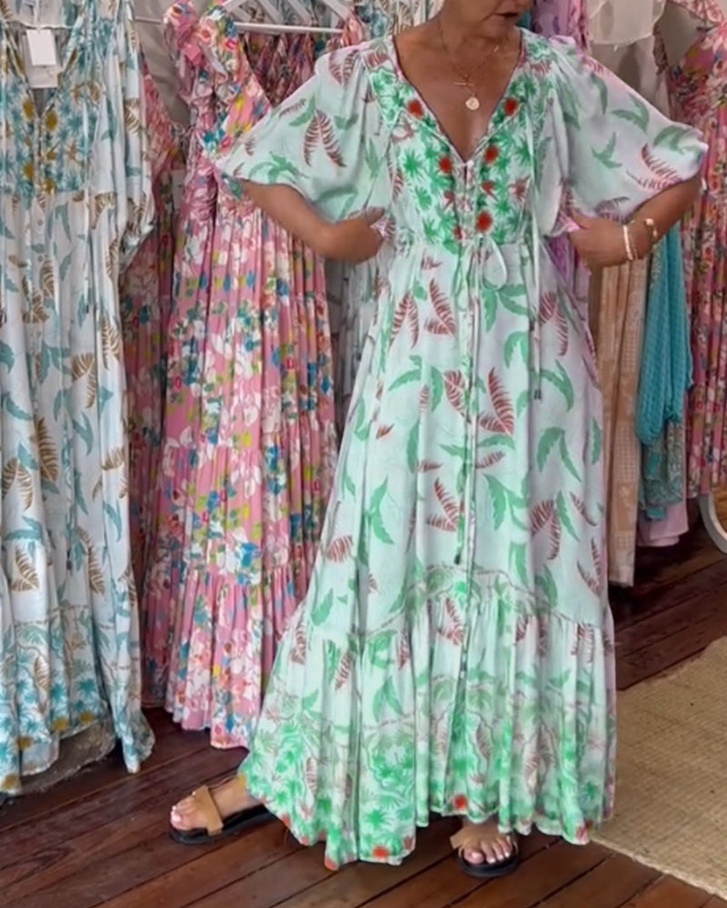 M&H | Boho Maxi Dress