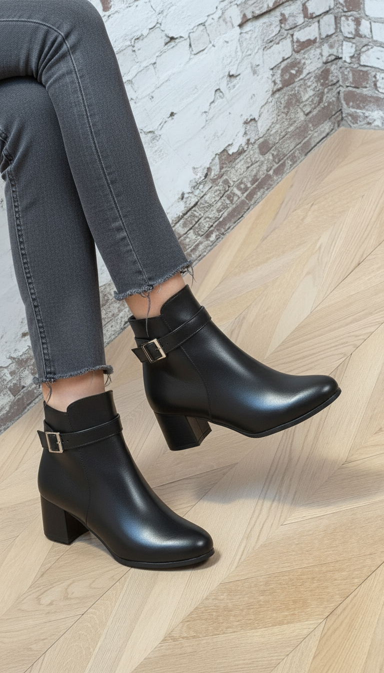 Elmont | Buckled Ankle Boot