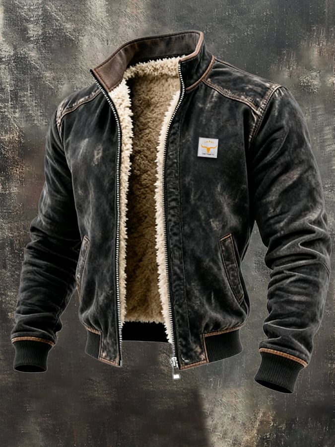Elmont | Men's Multi-Pocket Suede Jacket