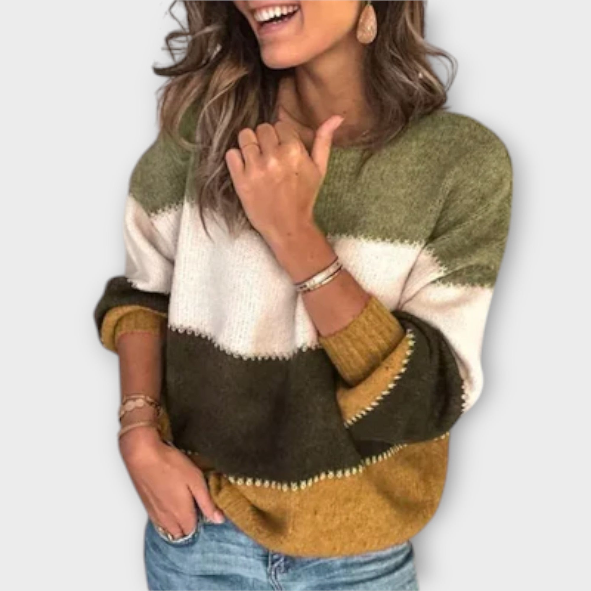 Elmont | Women's Retro Knit Sweater