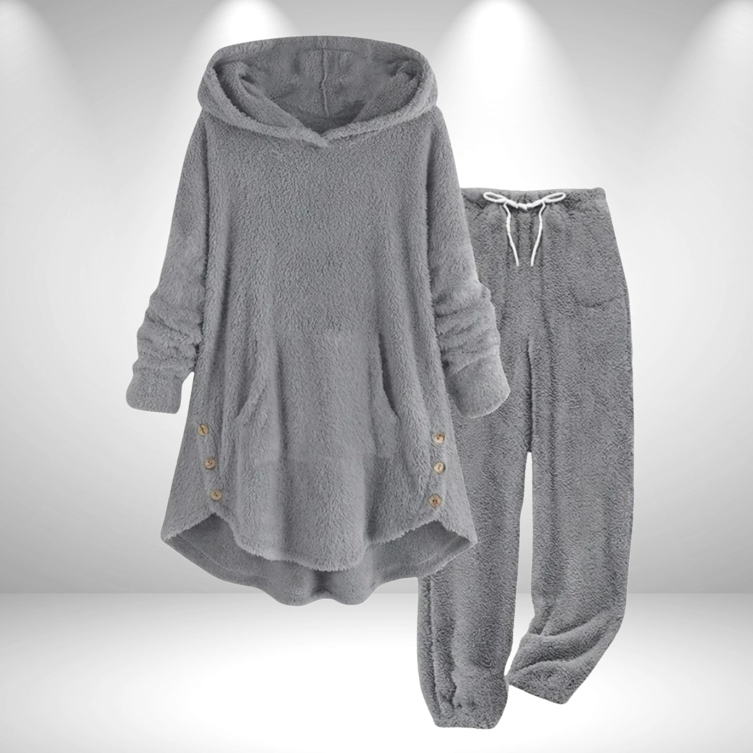 Elmont | Plush Tunic Hoodie & Jogger Set
