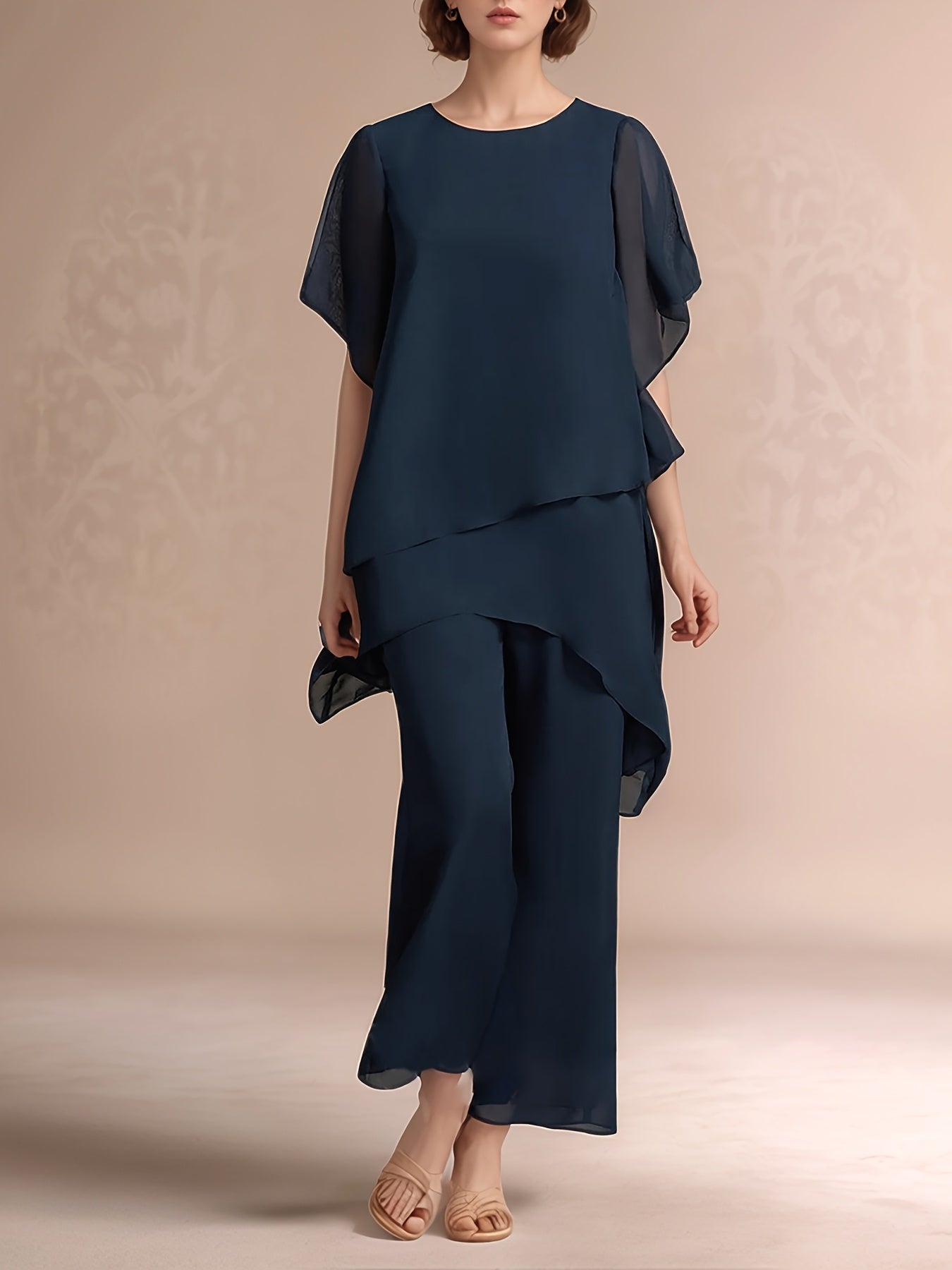 M&H | Chiffon Two-Piece Set