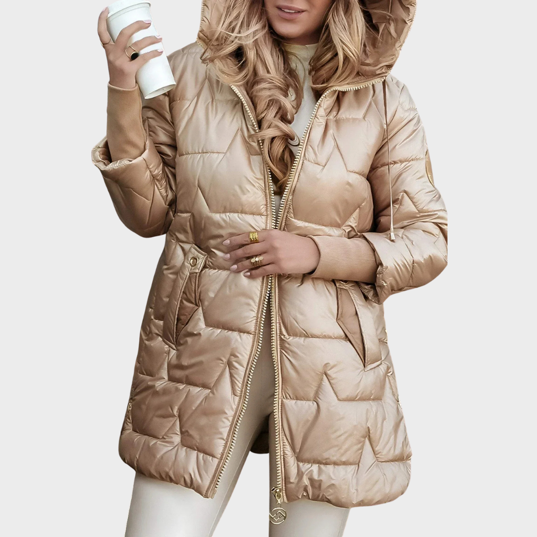 Elmont | Hooded Padded Cotton-Blend Coat