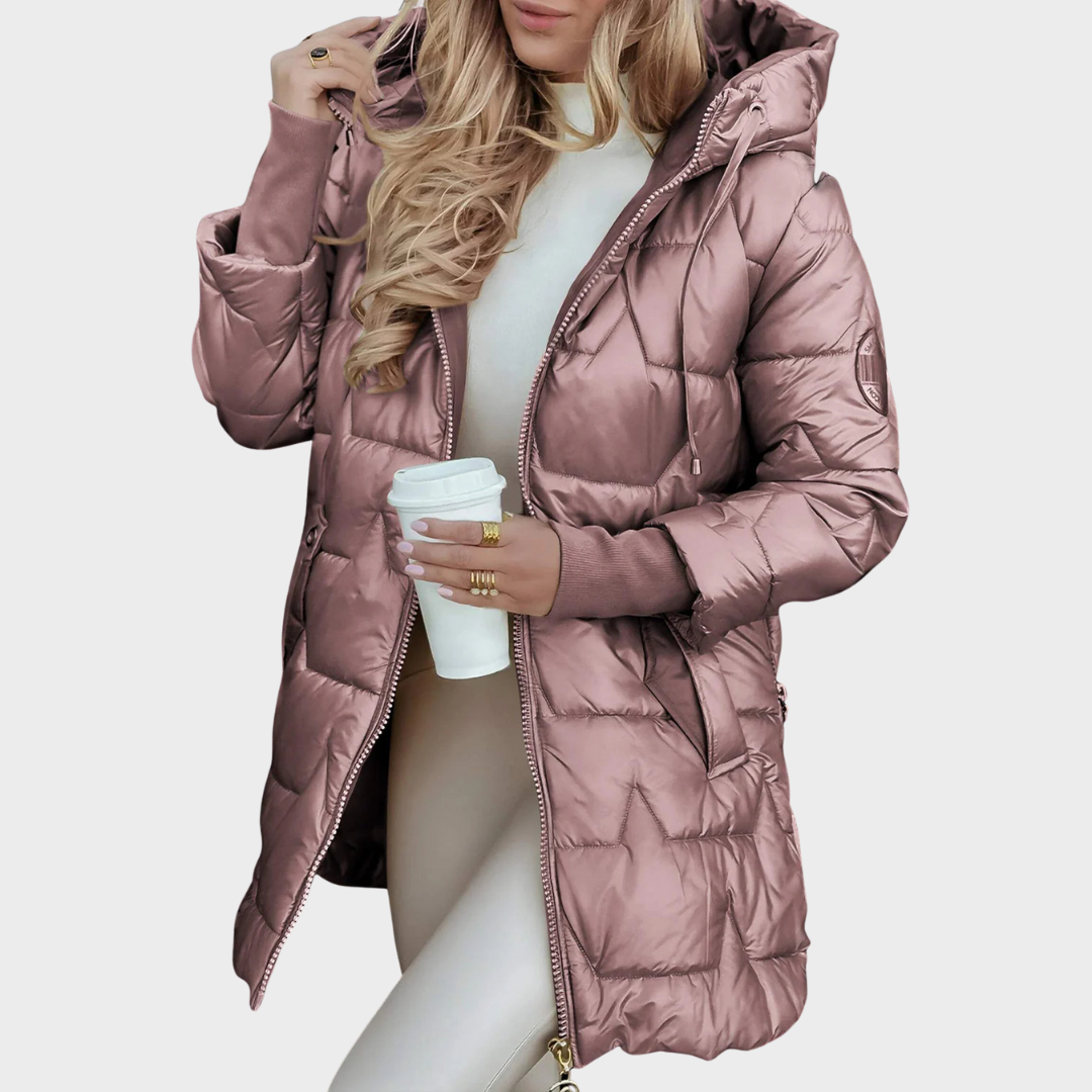 Elmont | Hooded Padded Cotton-Blend Coat