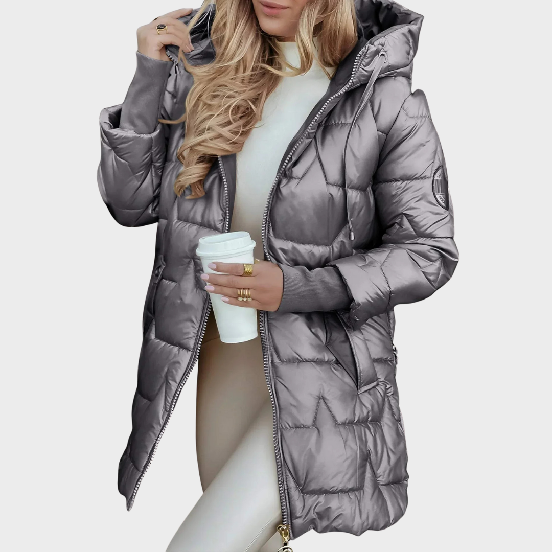 Elmont | Hooded Padded Cotton-Blend Coat