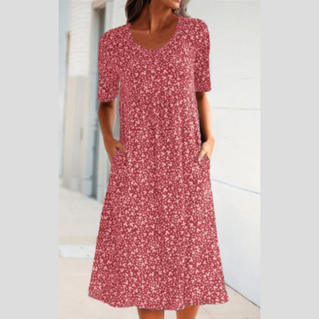 M&H | Floral Print Midi Dress