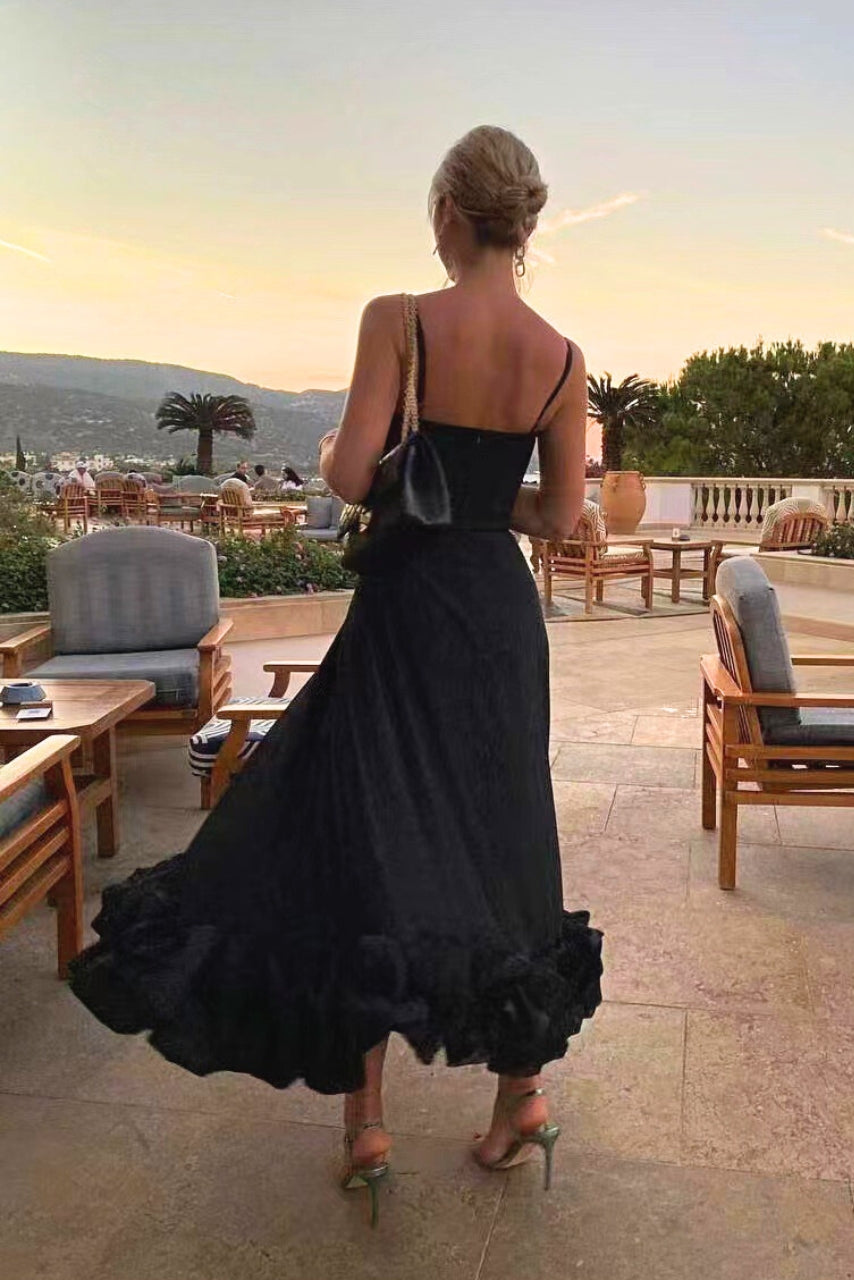 M&H | Draped Maxi Dress