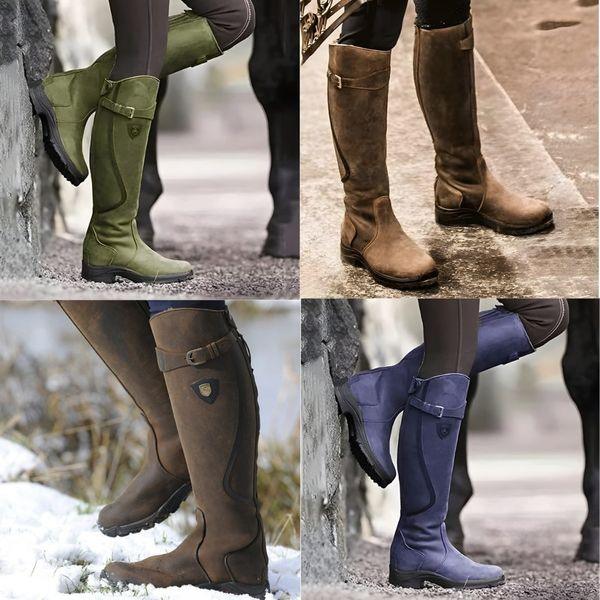 Elmont | Waterproof Leather Riding Boots