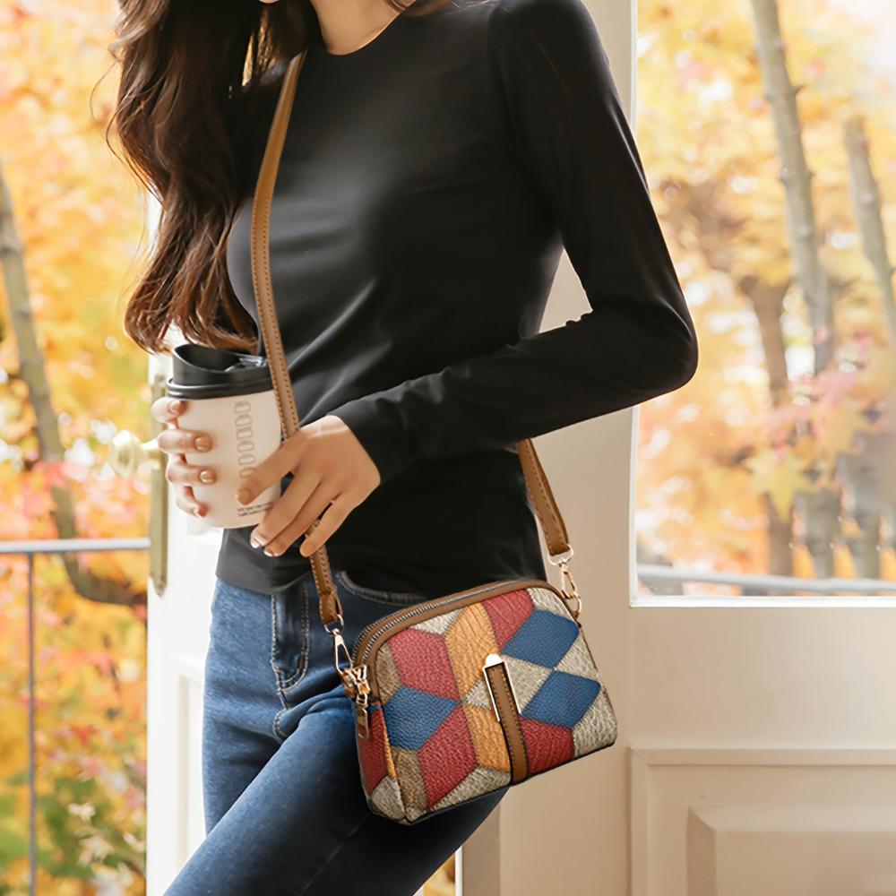 Elmont | Mini Patchwork Crossbody Bag