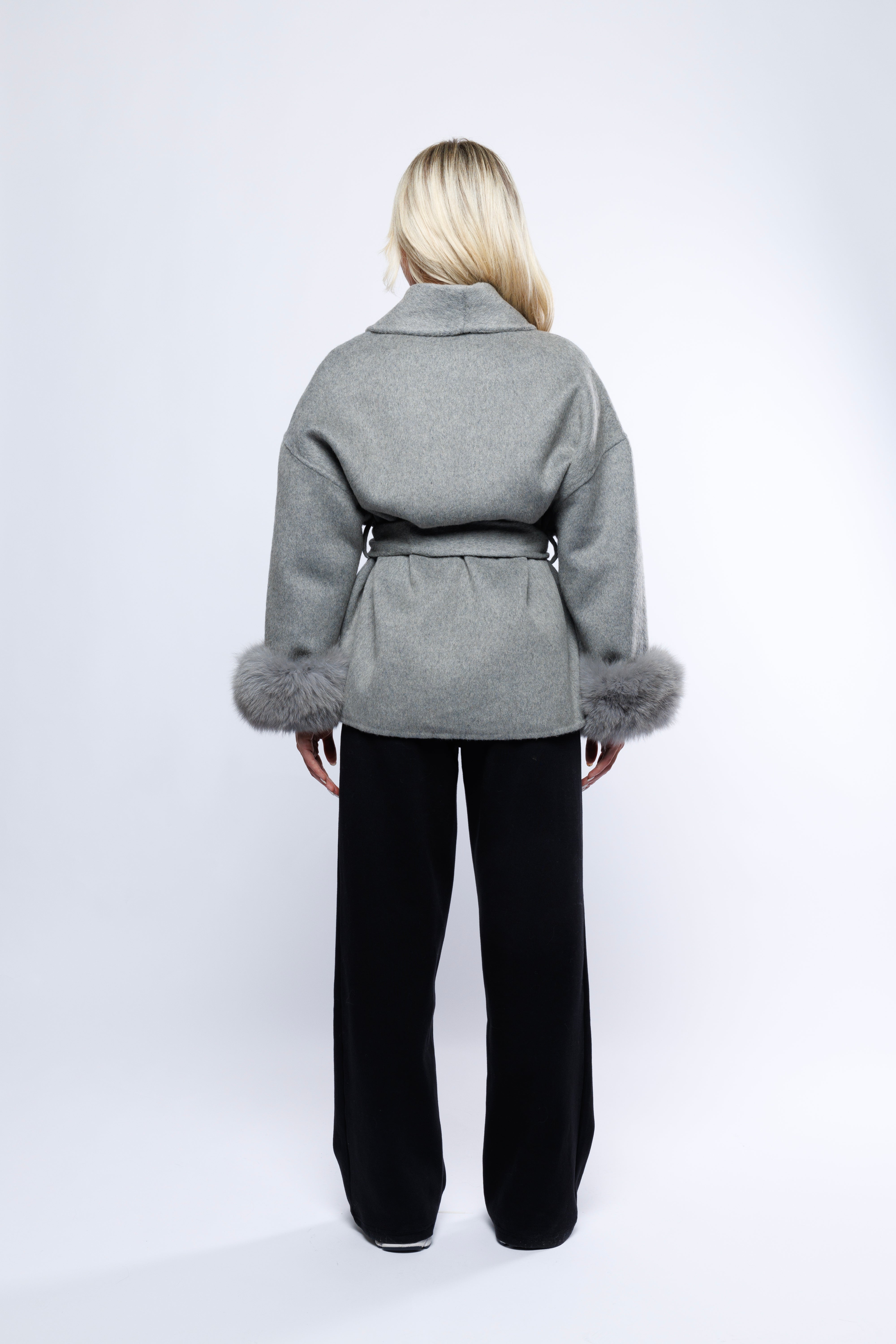 Elmont | Belted Wool-Blend Coat