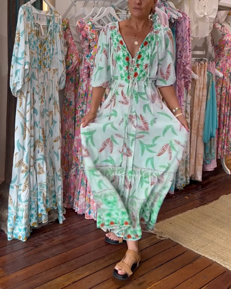 M&H | Boho Maxi Dress