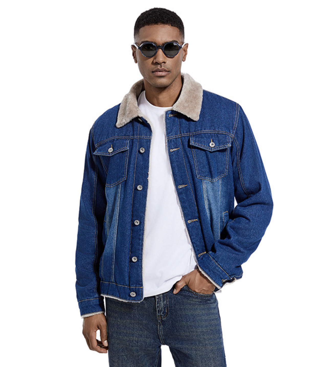 Elmont | Padded Denim Jacket