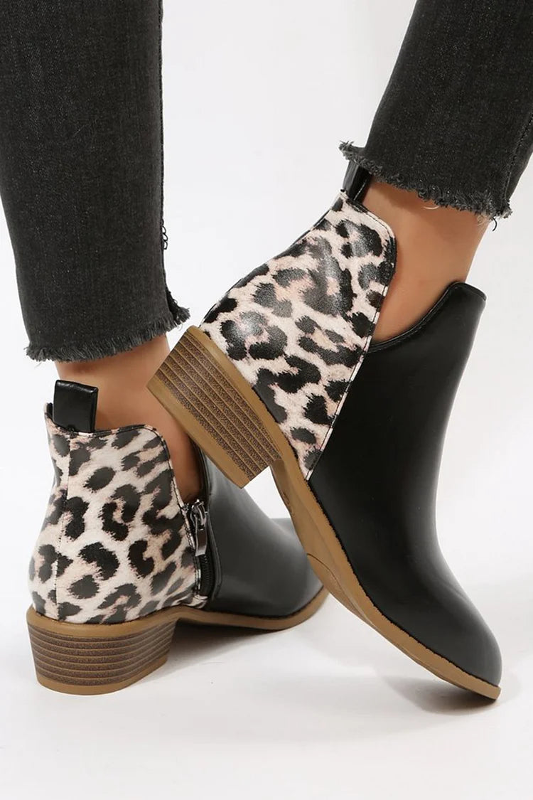Elmont | Animal Print Chelsea Ankle Boot