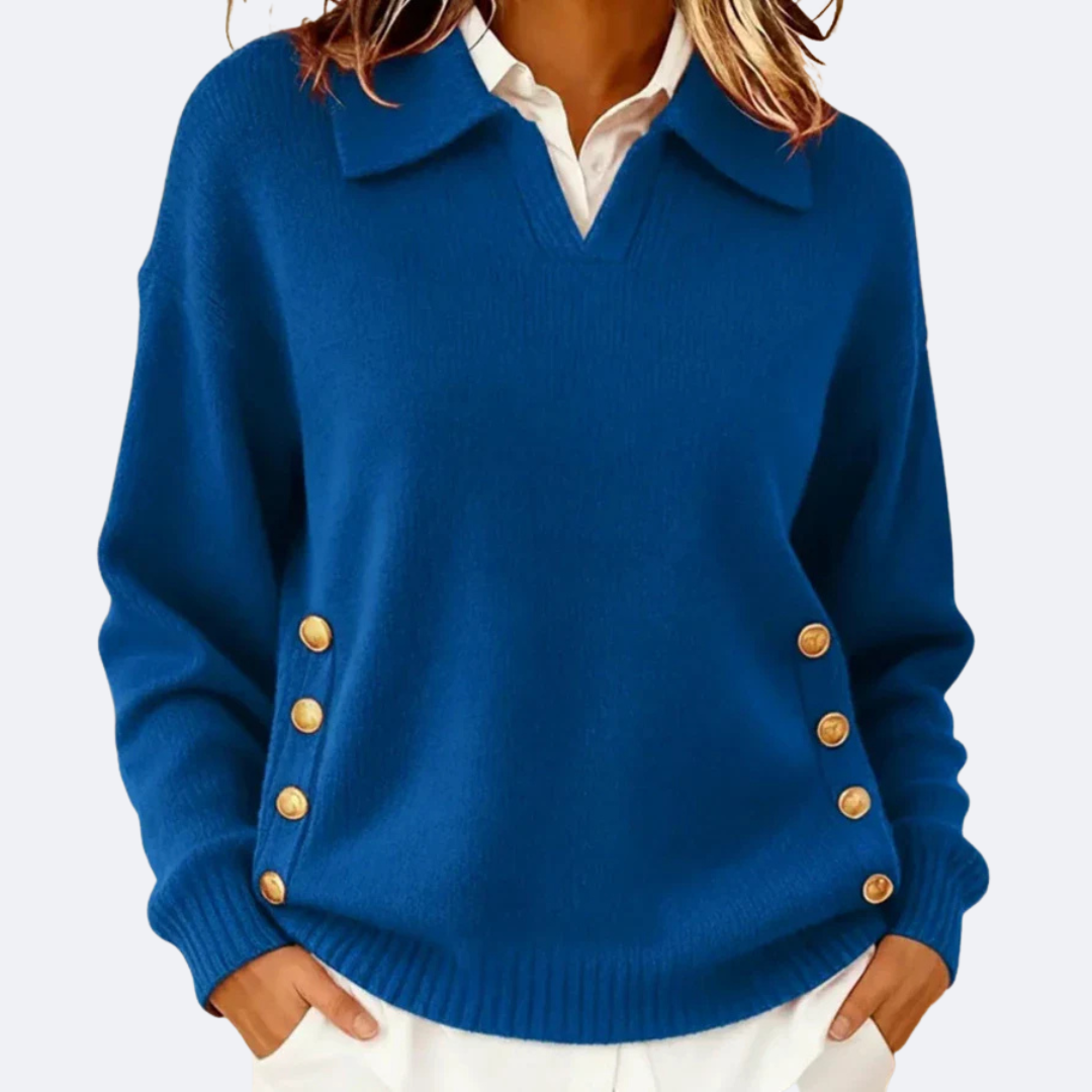 Elmont | Knit Polo Sweater
