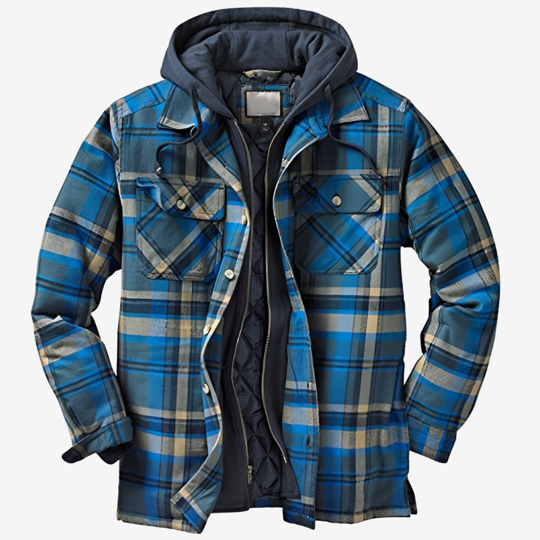 Elmont | Hooded Flannel Jacket